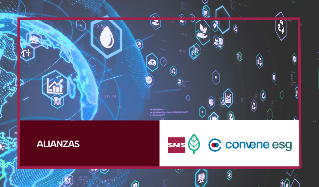 SMS Latinoamérica y Convene ESG se unen para facilitar la gestión ESG de las empresas.